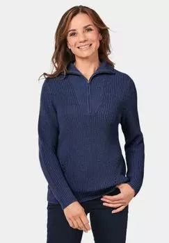 Джемпер GOLDNER, темно-синий