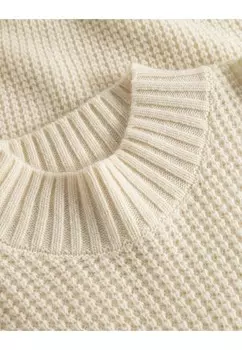 Джемпер GRADY WAFFLE MOCKNECK Les Deux, молочный