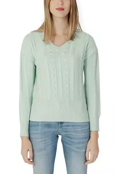 Джемпер Guess однотонный, зеленый