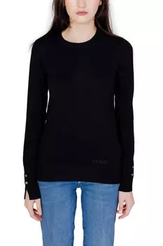Джемпер Guess с круглым вырезом, черный