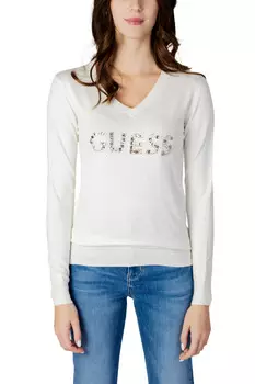Джемпер Guess с логотипом, белый