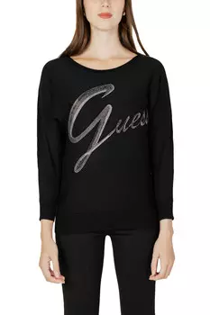 Джемпер Guess с логотипом, черный