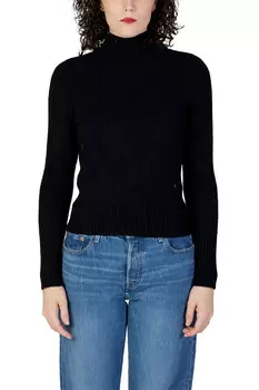 Джемпер Guess с высоким воротником, черный