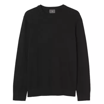Джемпер H&M Slim Fit Fine-knit Cotton, черный