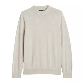 Джемпер H&amp;M Slim Fit Fine-knit Mock Turtleneck, бежевый