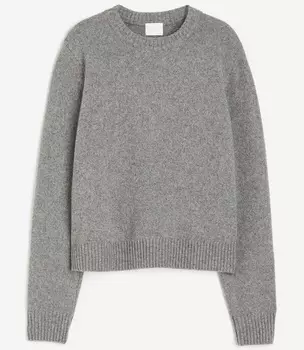 Джемпер H&M Melange, серый