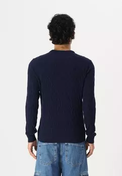 Джемпер Hackett London, темно-синий
