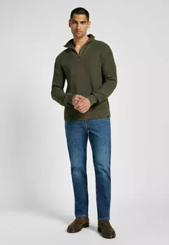Джемпер HALF ZIP Lee, цвет Mottled Green