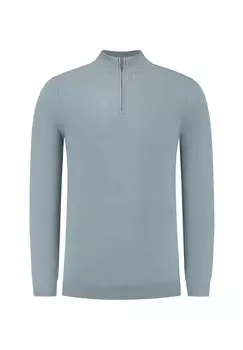 Джемпер HALF ZIP Pure Path, сине-серый