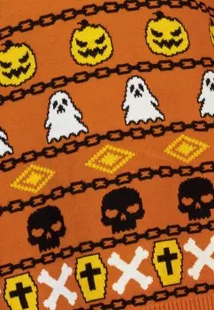 Джемпер HALLOWEEN SPIDER O-NECK Lindbergh, оранжевый