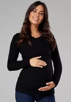 Джемпер Happy Mama, черный