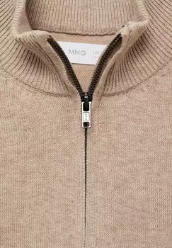 Джемпер HARRY Mango Kids, коричневый