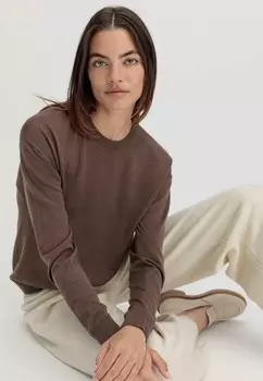 Джемпер hessnatur, коричневый