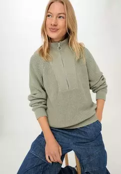 Джемпер hessnatur, светло-зеленый