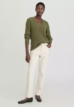 Джемпер hessnatur, зеленый