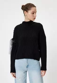 Джемпер HIGH NECK Koton, черный