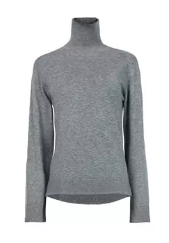 Джемпер HIGH-NECK Leem, серый