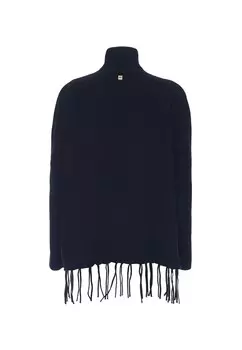 Джемпер HIGH-NECK Manila Grace, цвет Mottled Black