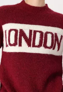 Джемпер HILDA Pepe Jeans, бордовый