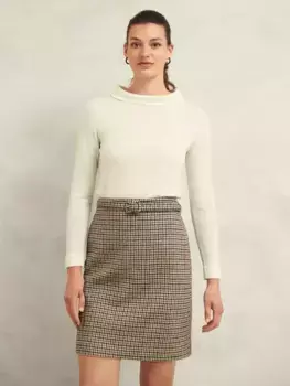 Джемпер Hobbs Audrey Wool Cashmere, цвет warm/ivory