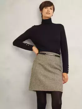 Джемпер Hobbs Lara Merino Wool Roll Neck, черный