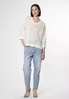 Джемпер HOLED PATTERN INFLUENCER, белый