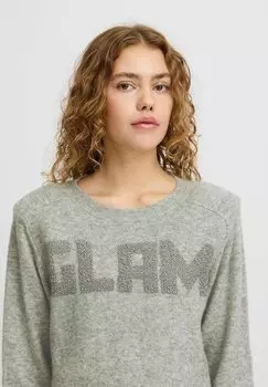 Джемпер ICHI, серый