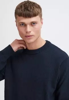 Джемпер IKE Solid, темно-синий