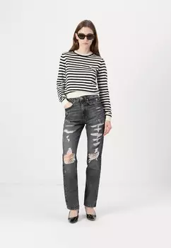 Джемпер IKON STRIPE KARL LAGERFELD, черный