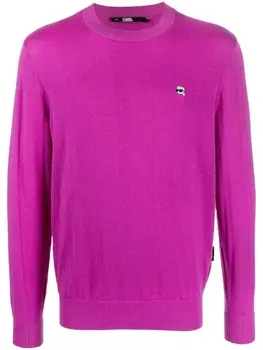 Джемпер Ikonik 2.0 Karl Lagerfeld, фиолетовый