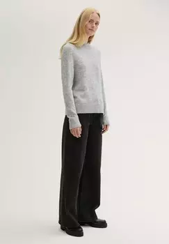 Джемпер IN MELANGE OPTIK TOM TAILOR DENIM, серый