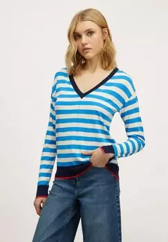 Джемпер IN SCOLLO A V Motivi, Светло-синий