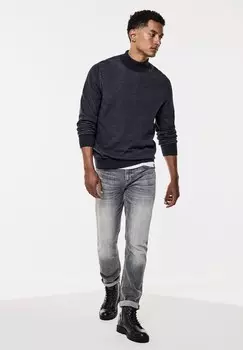 Джемпер IN TWO TONE OPTIK Street One MEN, неоновый синий