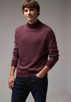 Джемпер IN TWO TONE OPTIK Street One MEN, красный