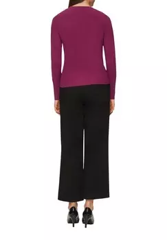 Джемпер IN WICKEL-OPTIK s.Oliver BLACK LABEL, розовый