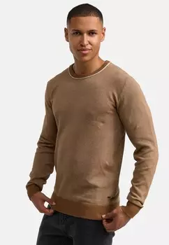 Джемпер INDICODE JEANS, коричневый