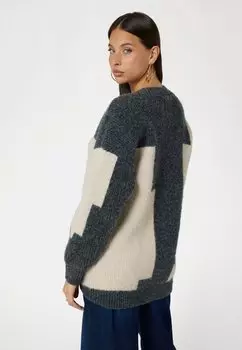 Джемпер INTARSIENMOTIV AUS Guess, серый