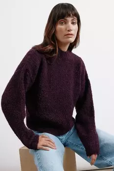 Джемпер из букле Albaray, красный