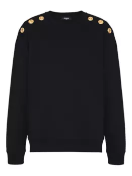 Джемпер из джерси BALMAIN, черный