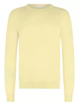 Джемпер из хлопка Boglioli, желтый