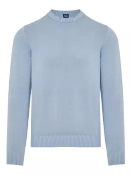 Джемпер из хлопка Fedeli, синий