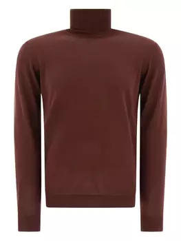 Джемпер из мериносовой шерсти Roberto Collina, коричневый