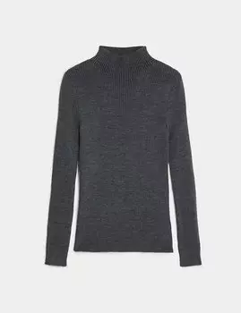 Джемпер из мериносовой шерсти с воротником-воронкой Marks & Spencer
