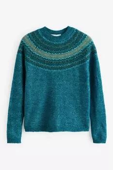 Джемпер из мохера Spruce Frost Seasalt Cornwall, синий