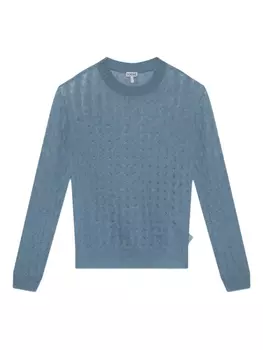 Джемпер из мохеровой смеси LOEWE, синий