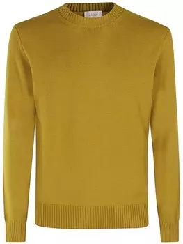 Джемпер из натуральной шерсти Altea, желтый