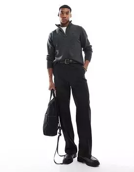 Джемпер из овечьей шерсти с застежкой-молнией на половину длины Barbour