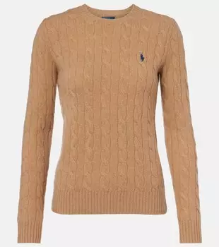 Джемпер из шерсти и кашемира Julianna Polo Ralph Lauren, Collection Camel Melange