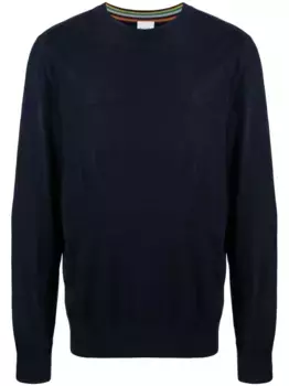 Джемпер из шерсти мериноса Paul Smith, синий