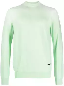 Джемпер из шерсти мериноса тонкой вязки OAMC, зеленый
